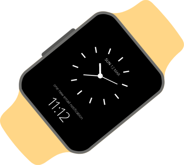 手表电子表智能手表腕表时间