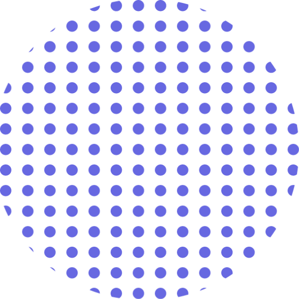圆形圆圆点装饰设计元素点阵