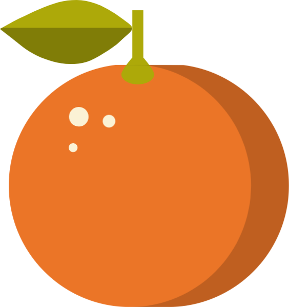 橘子橙子水果果蔬美食